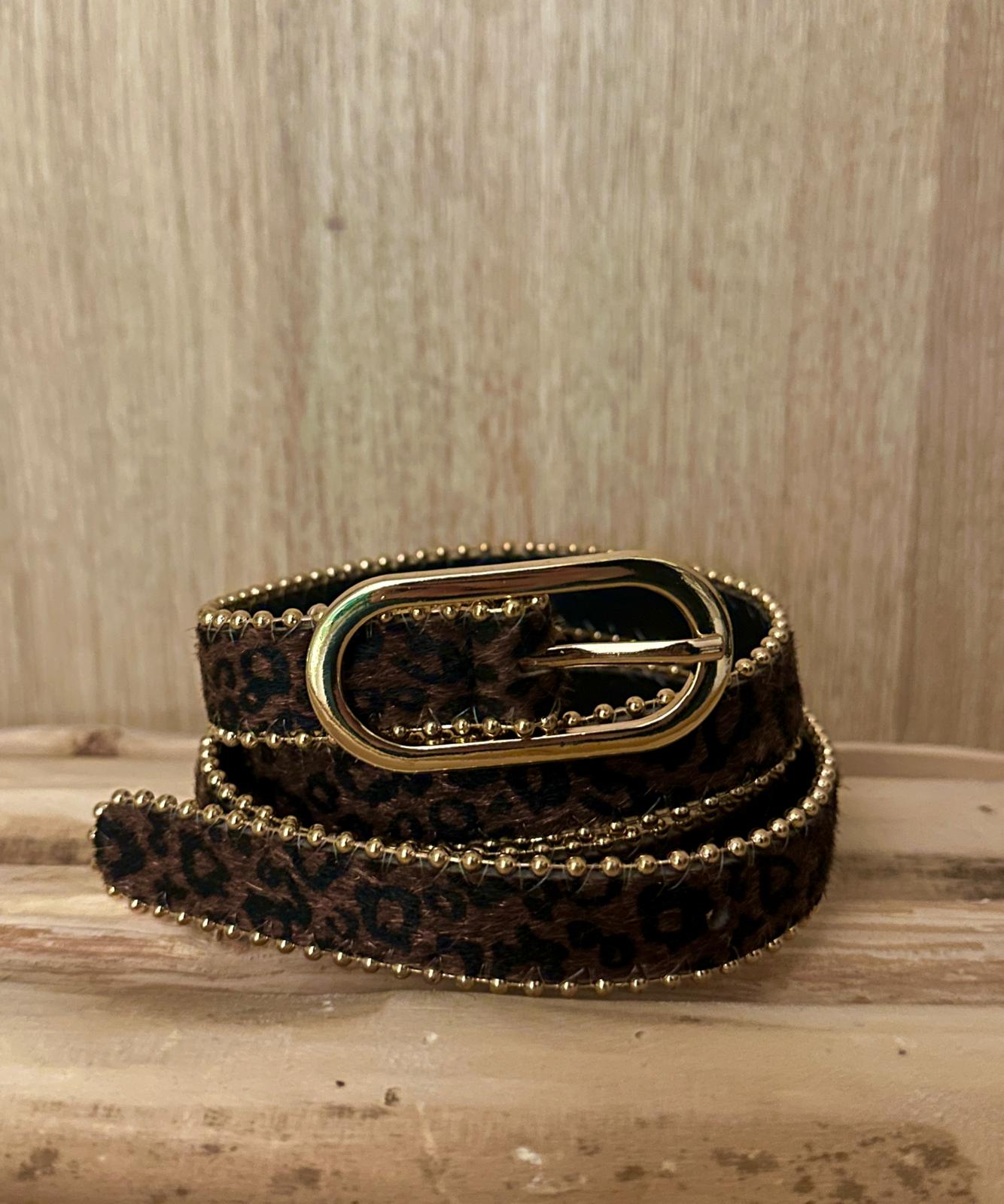Ceinture Léopard