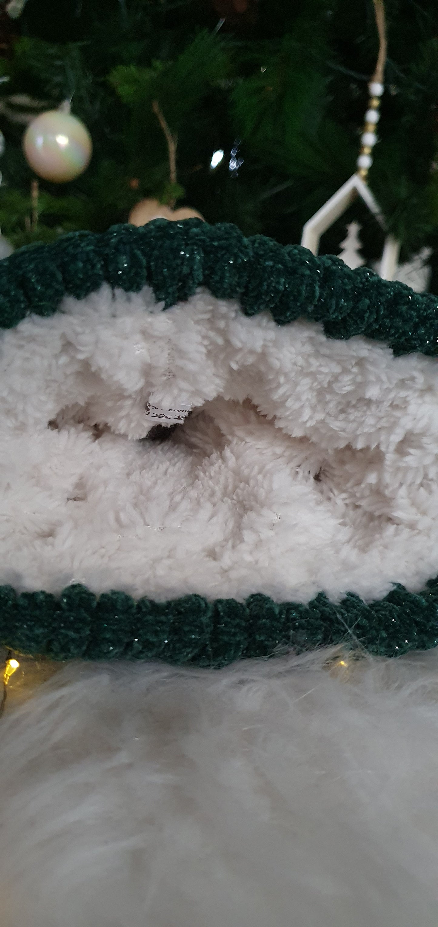 Bonnet pompon vert