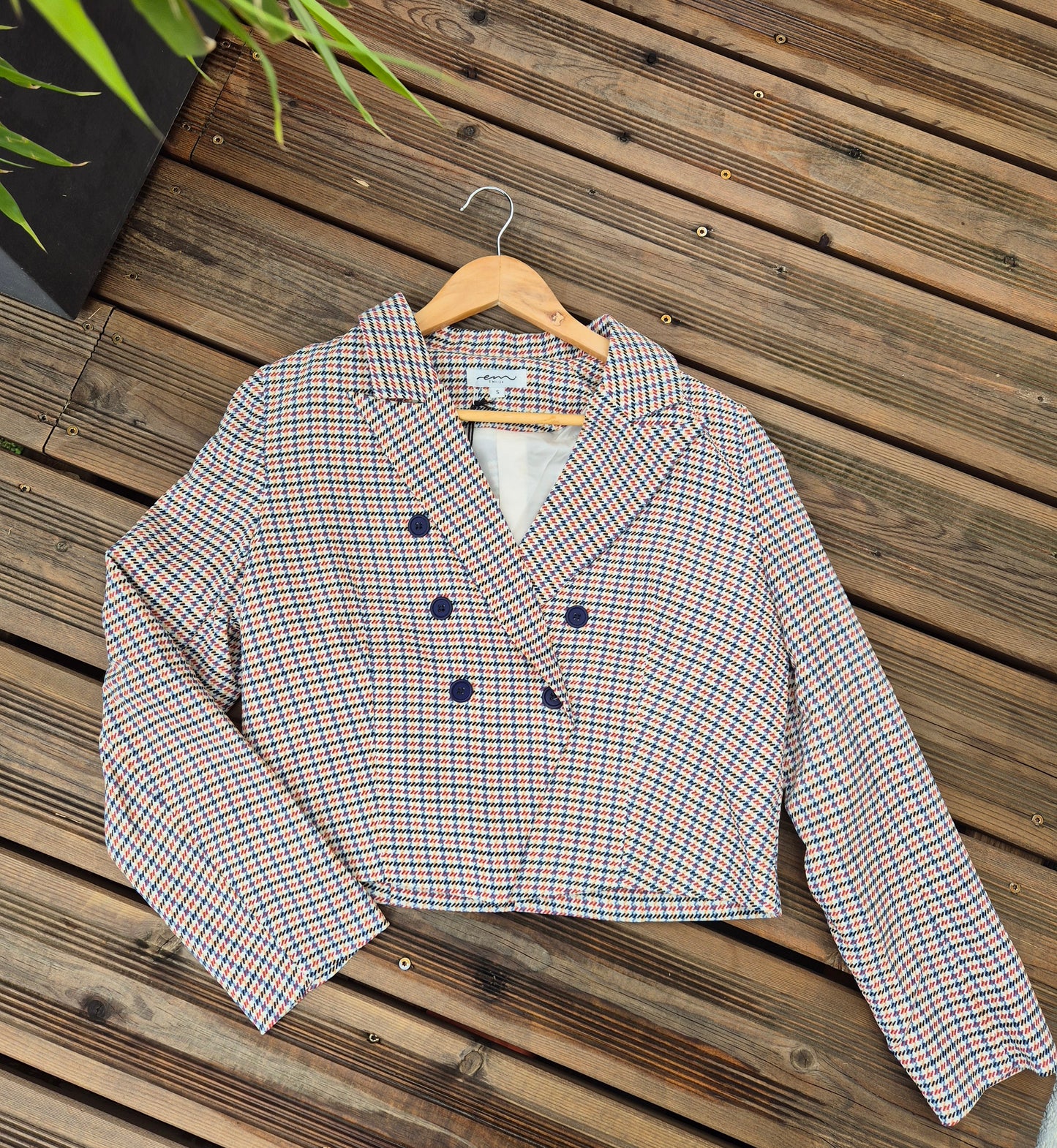 Veste blazer courte