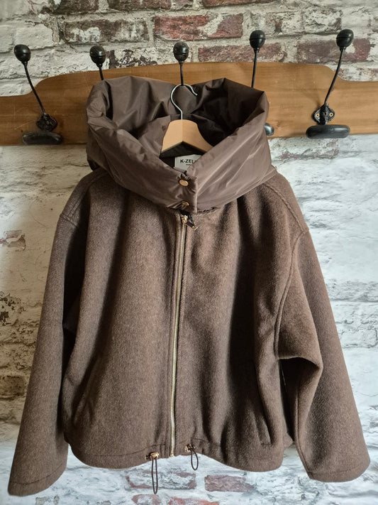 Manteau Maëlie Chocolat