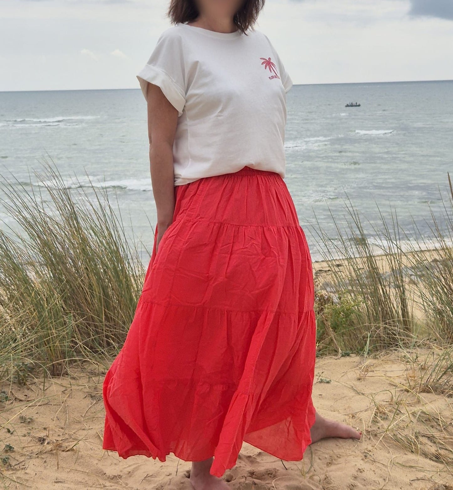 Tee-shirt blanc Playa Del Carmen