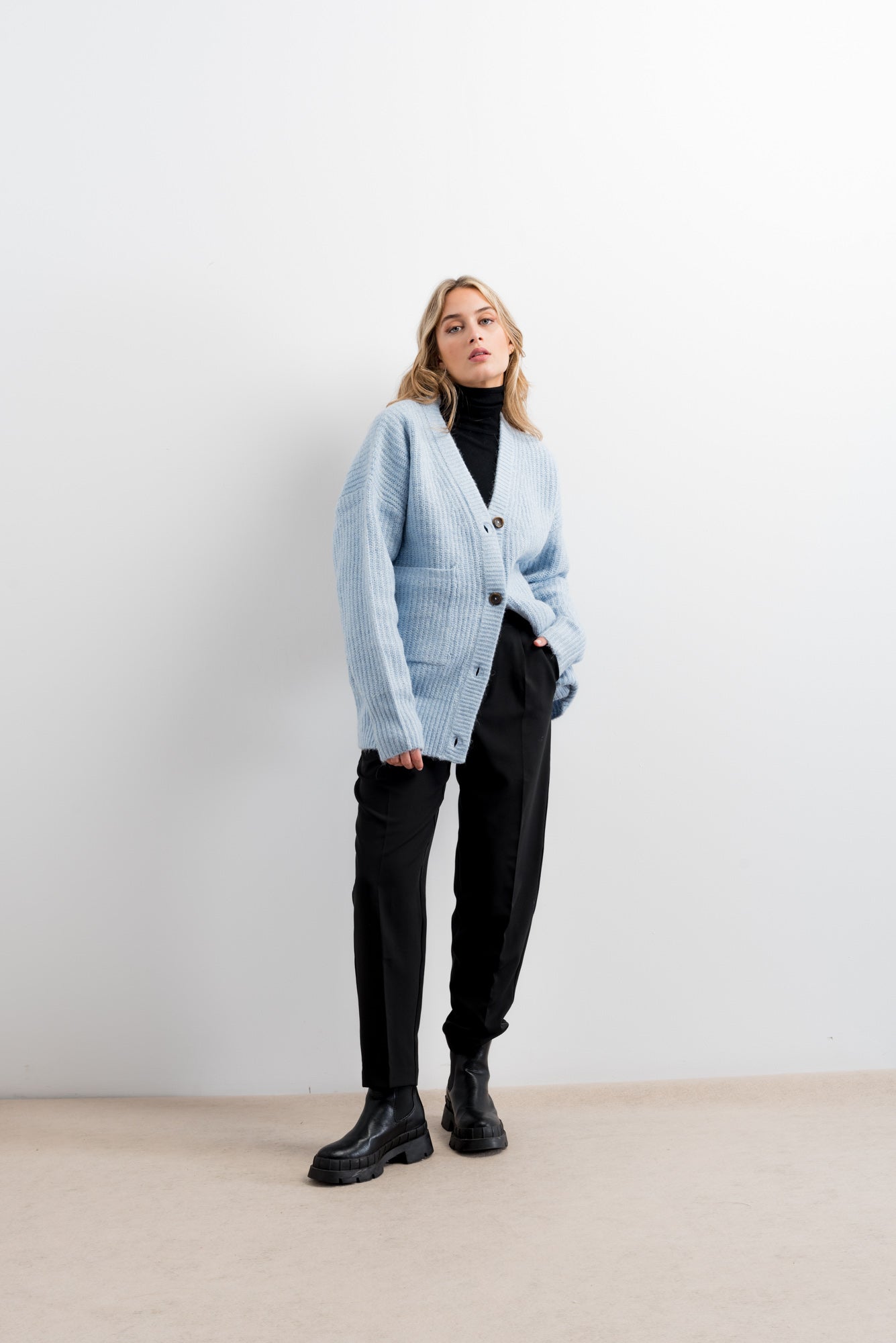 Cardigan surdimensionné