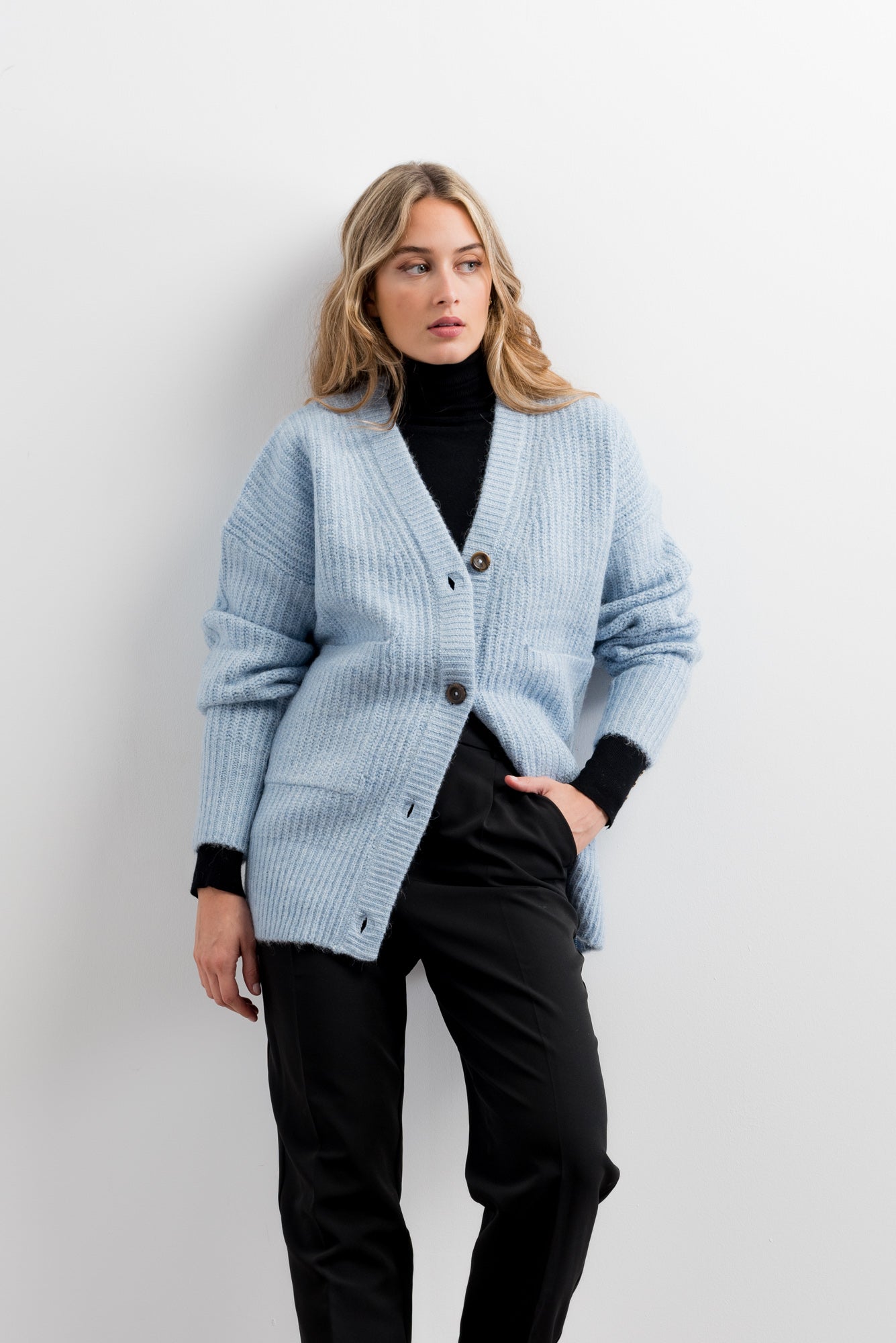 Cardigan surdimensionné