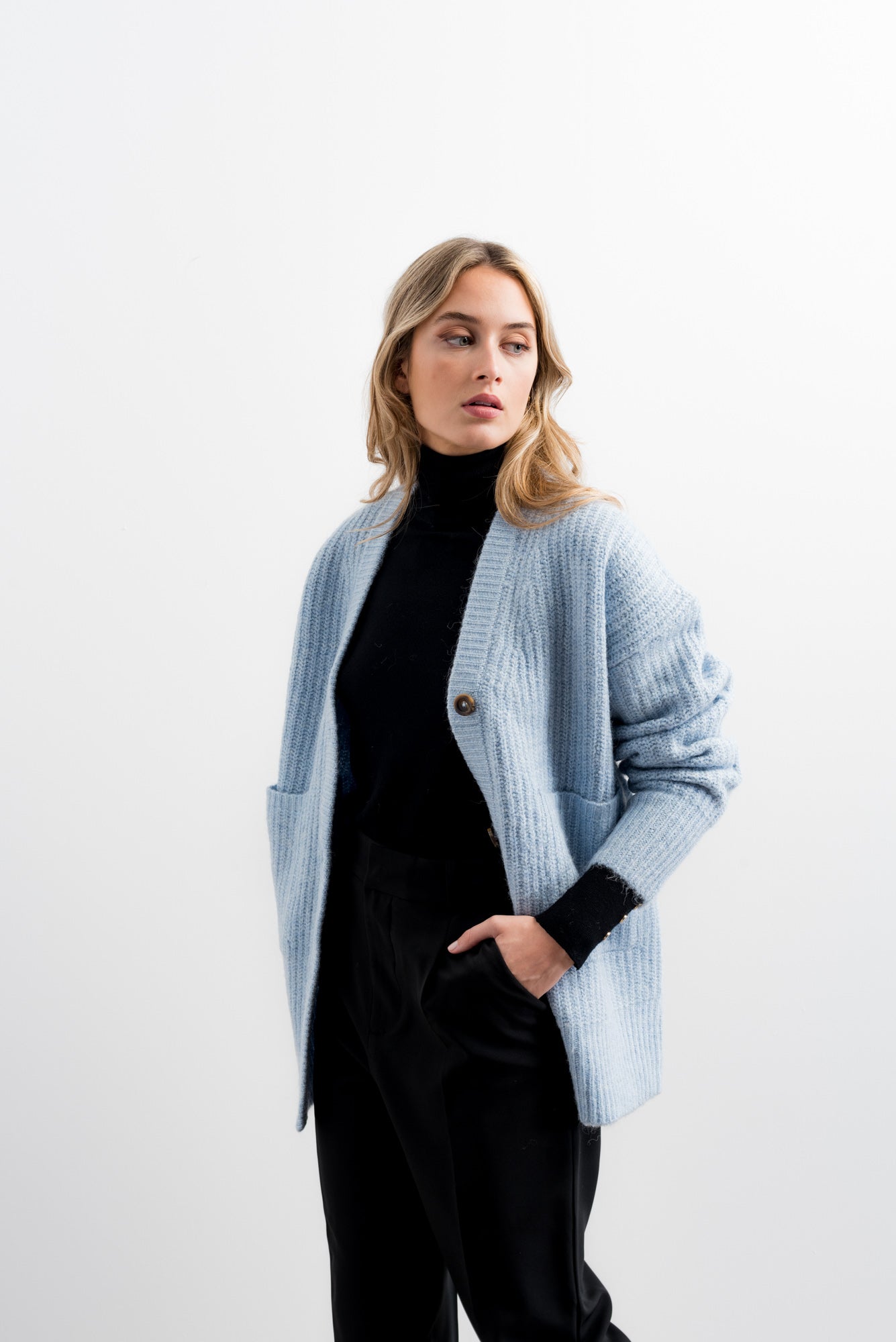 Cardigan surdimensionné