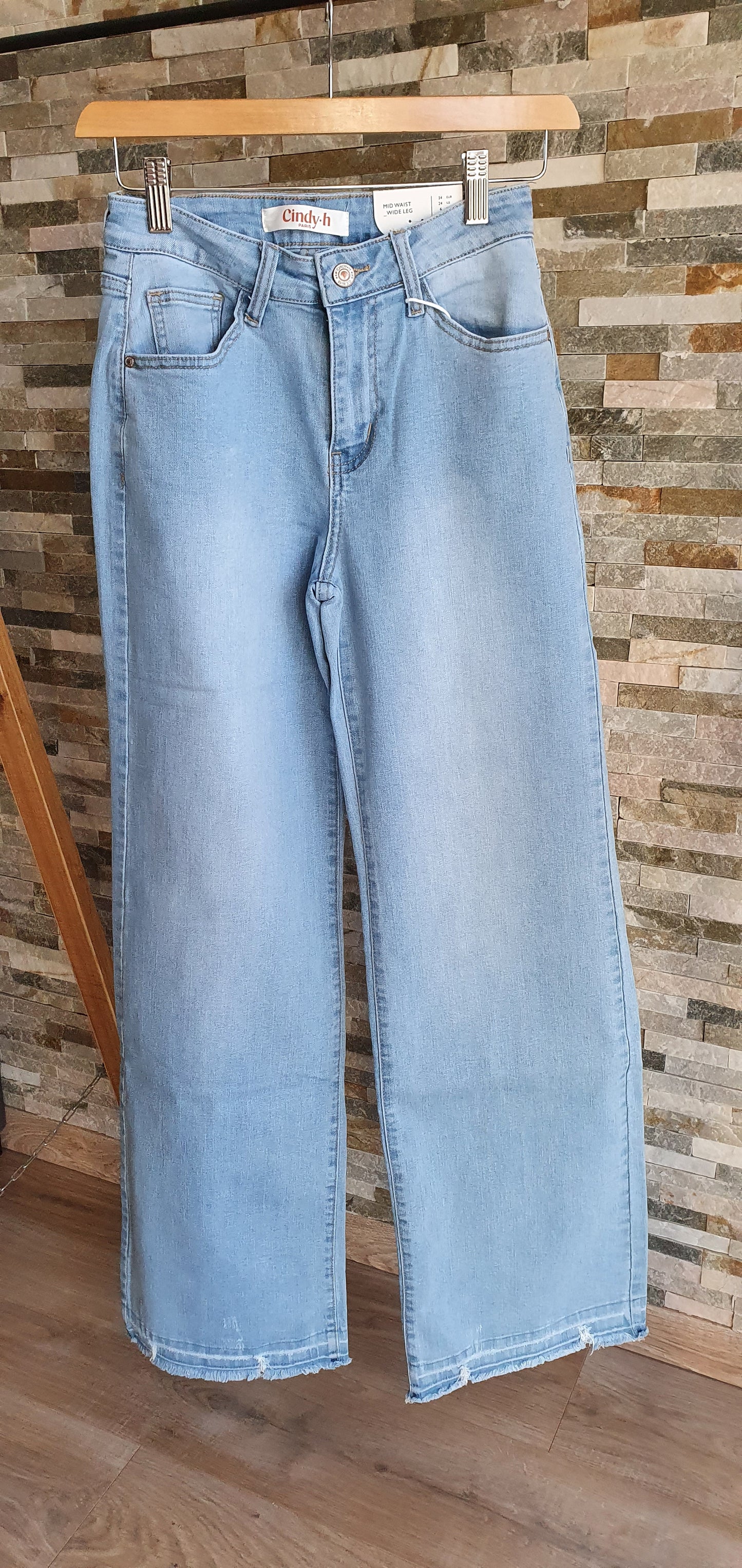 Jeans évasé " Wide leg " Oraije Paris by Cindy H