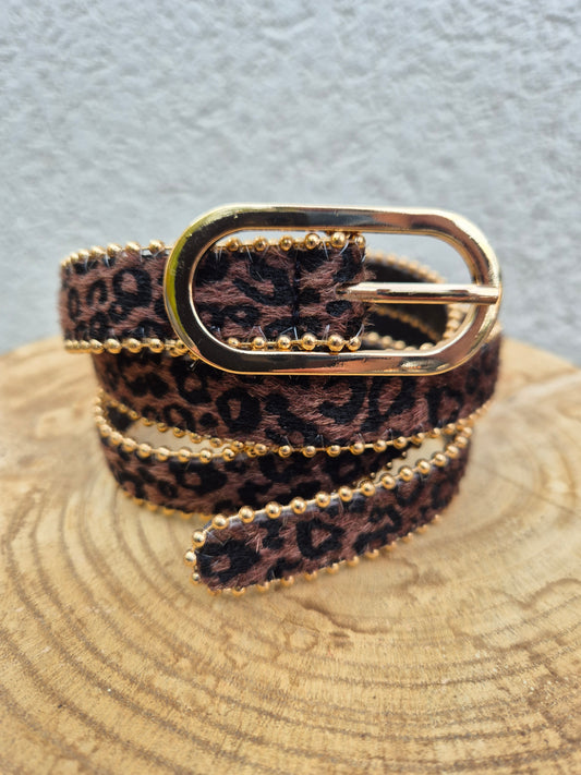 Ceinture Léopard