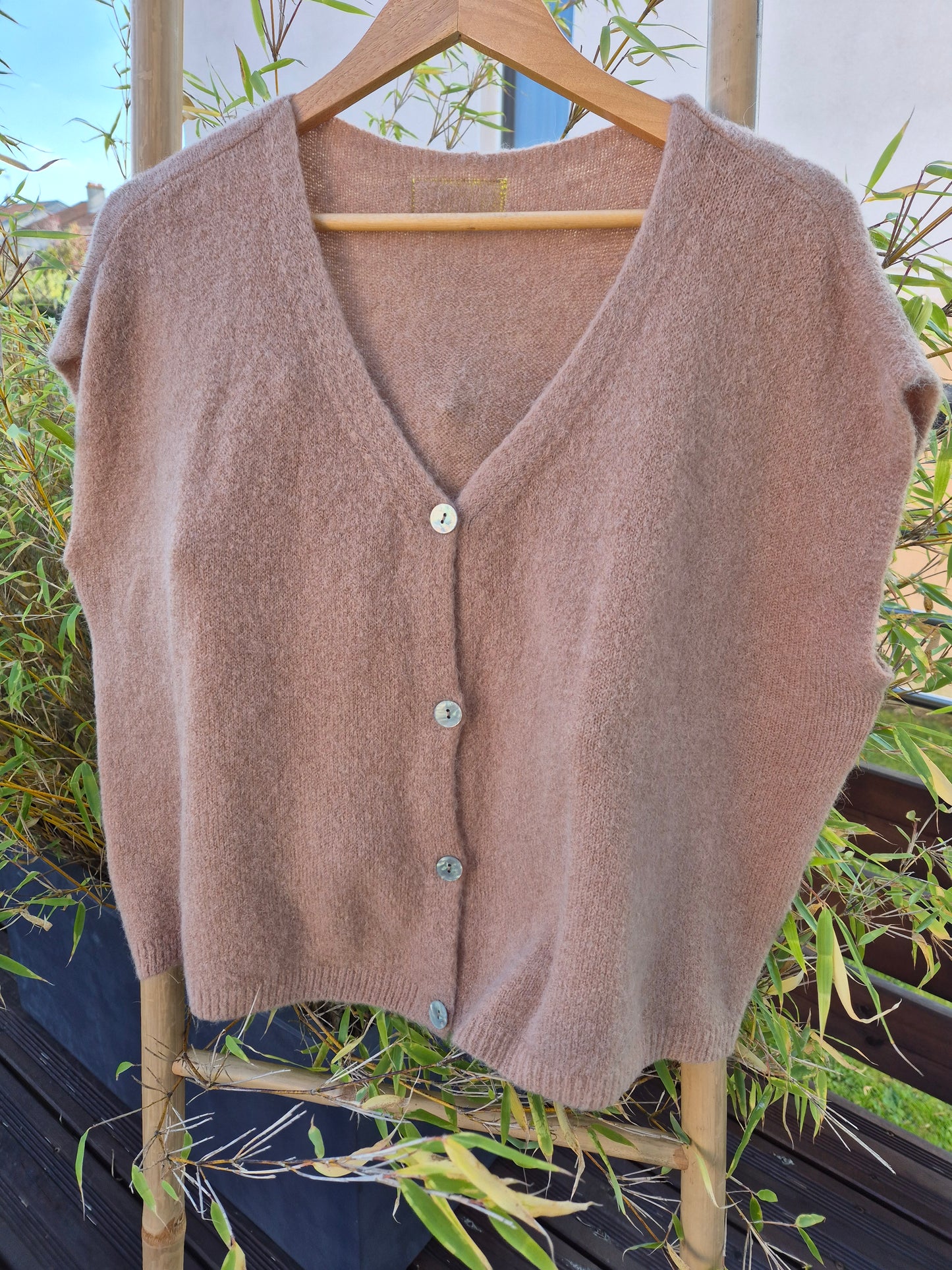 Gilet  Bridget Camel