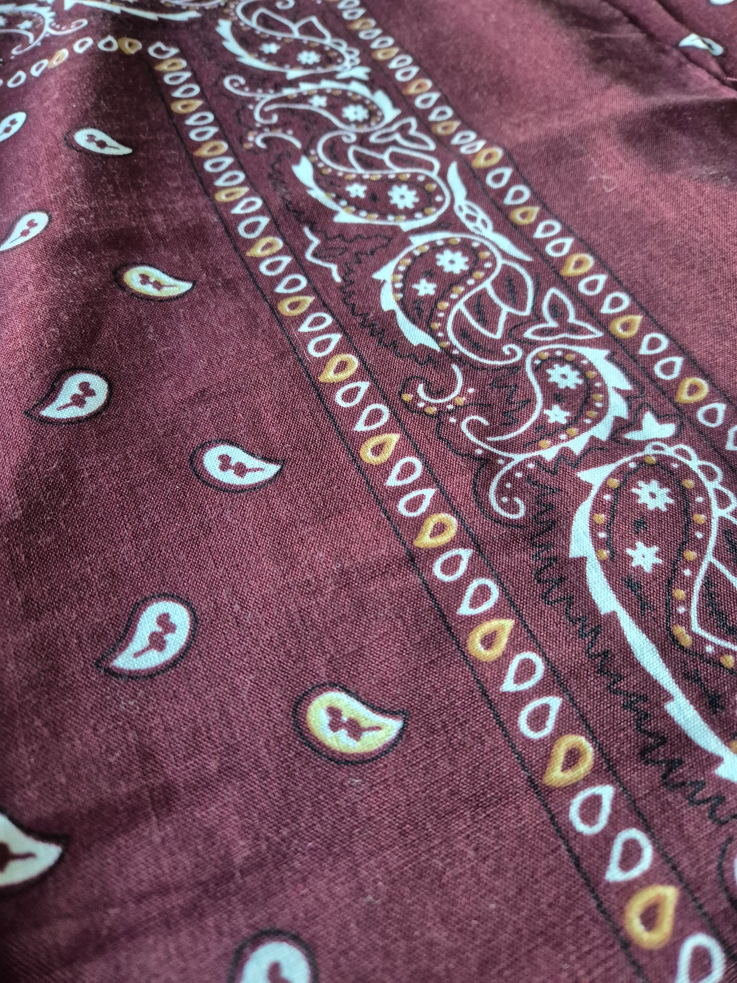 Foulard  bandana Bordeaux