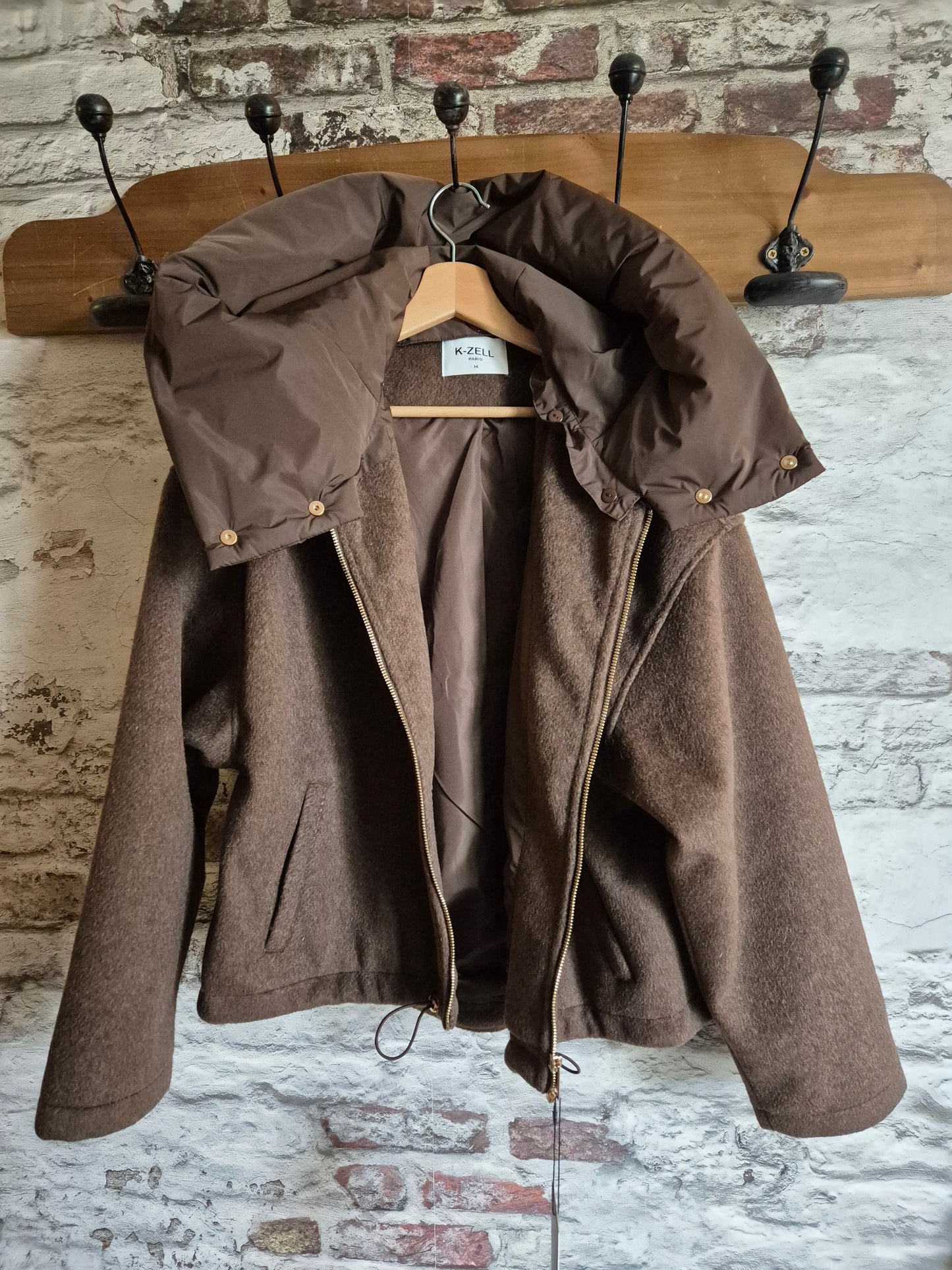 Manteau Maëlie Chocolat