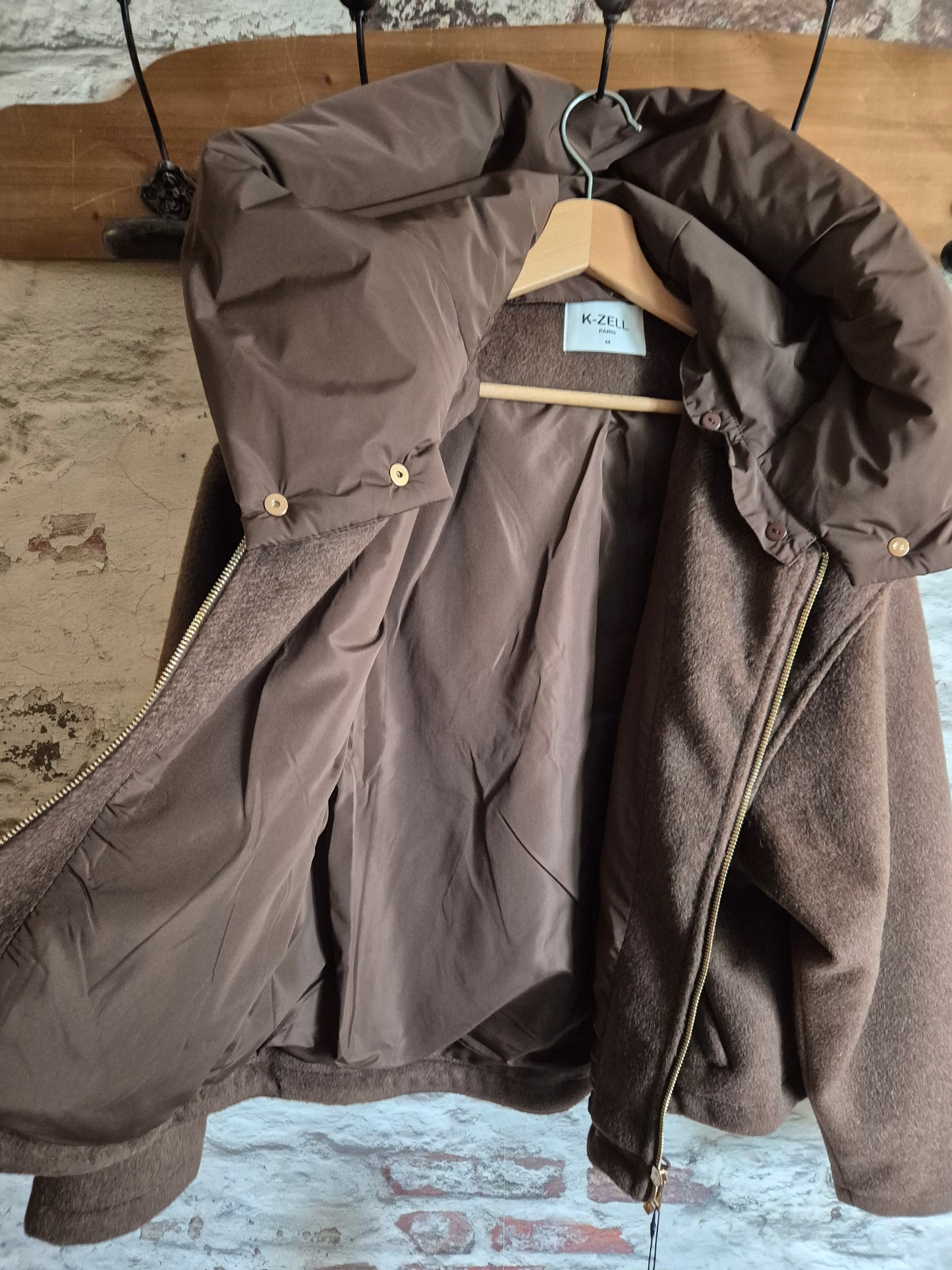 Manteau Maëlie Chocolat