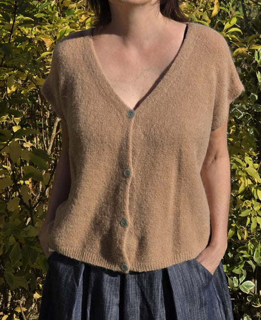 Gilet  Bridget Camel